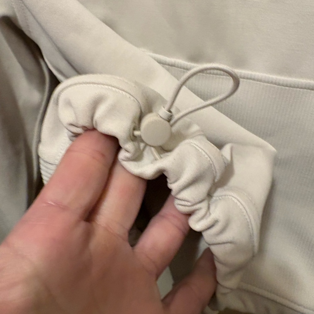 Lululemon brushed Softsteme half-zip pullover whi… - image 10